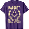 Freemason Masonic Fraternal Square and Compass T-Shirt