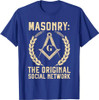 Freemason Masonic Fraternal Square and Compass T-Shirt