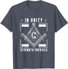 Freemasonry Strength Prevails Proud Masonic T-Shirt