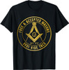 Masonic Symbol Square & Compass Shriner T-Shirt