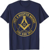 Masonic Symbol Square & Compass Shriner T-Shirt