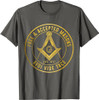Masonic Symbol Square & Compass Shriner T-Shirt
