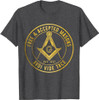 Masonic Symbol Square & Compass Shriner T-Shirt