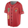 Custom Name Order of the Eastern Star OES Pentagon Up PHA Unisex Baseball Jersey S-5XL