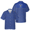 Custom OES Order of The Eastern Star Masonic Multi-color Hawaiian Shirt S-5Xl