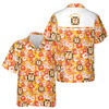 Customized Knights Temple Commandery Masonry Floral Hawaiian Shirt S-5XL