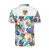 Customized Scottish Rite 32 Colorful Palm Leaf Men's Polo Shirt S-5XL