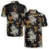 Customized Scottish Rite 32 Tropical Floral Men's Polo Shirt S-5XL