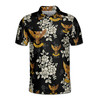 Customized Scottish Rite 32 Tropical Floral Men's Polo Shirt S-5XL
