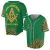 Customized Blue Lodge Master Mason Mansonic Baseball Jersey S-5XL