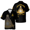 Customized Freemasonry Past Master Masonic Hawaiian Shirt S-5XL