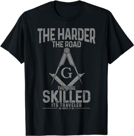 Mason Traveler Mason Square and Compass Mason T-Shirt