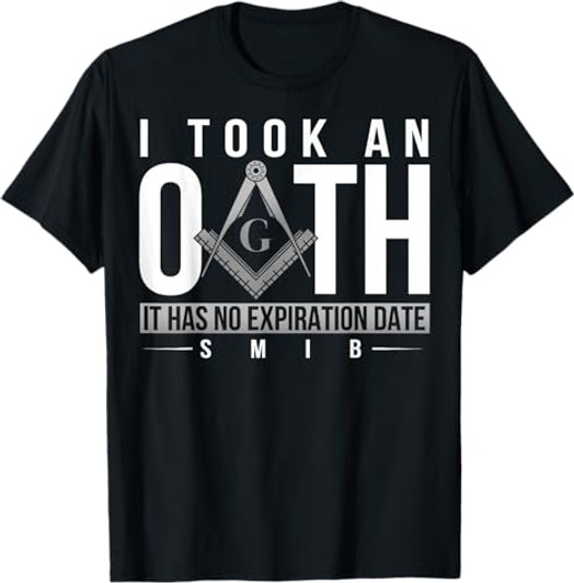 Masonic I Took An Oath Square & Compass Freemason T-Shirt