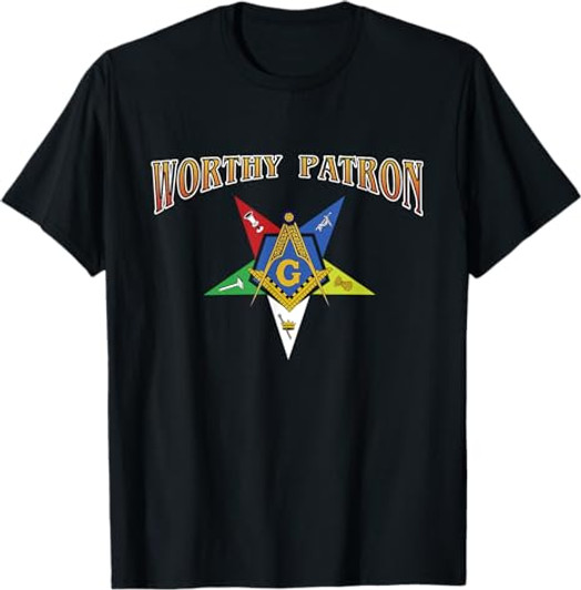 Worthy Patron Masonic OES Order Eastern Star Mason T-Shirt
