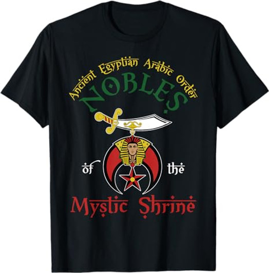 Nobles Of The Mystic Shrine AEAONMS PHA Masonic Father's Day T-Shirt