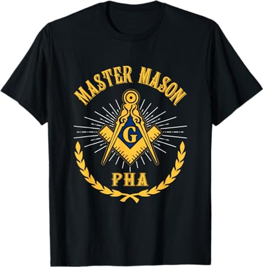 Greats Masonic Prince Hall PHA Master Mason Father's Day T-Shirt