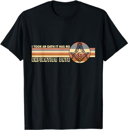 I Took an Oath Masonic Freemason Master Mason T-Shirt