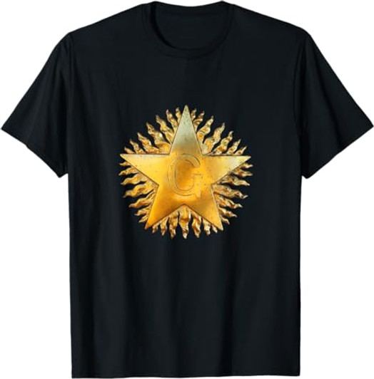 Masonic Blazing star symbol - Scottish rite Freemasonry T-Shirt