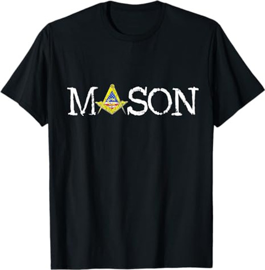 Masonic Symbol American USA PHA Masonic T-Shirt