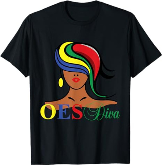 OES Diva Sister Order of the Eastern Star Parents' Christmas T-Shirt