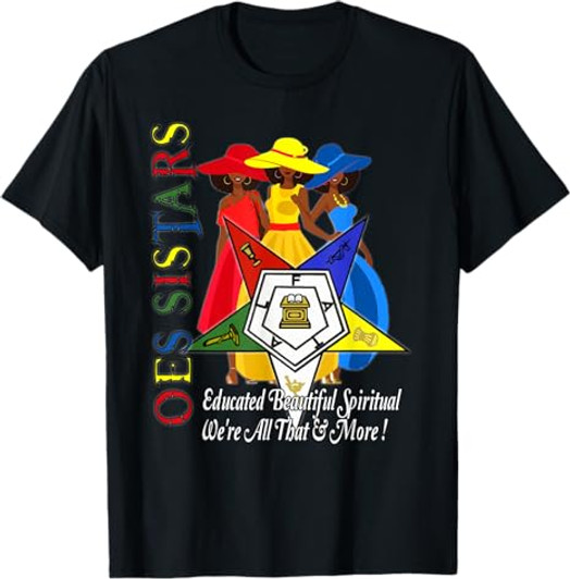 OES Ring Diva Sistar of Color Order Of The Eastern Star T-Shirt