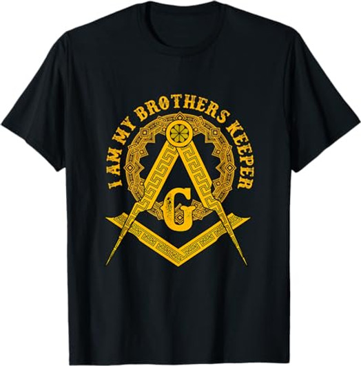 Brother Keepers Protect Compass Masonic Gift T-Shirt