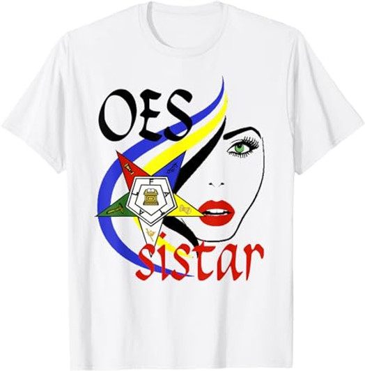 Order Of The Eastern Star OES Ring Sisterhood Sistar Diva T-Shirt