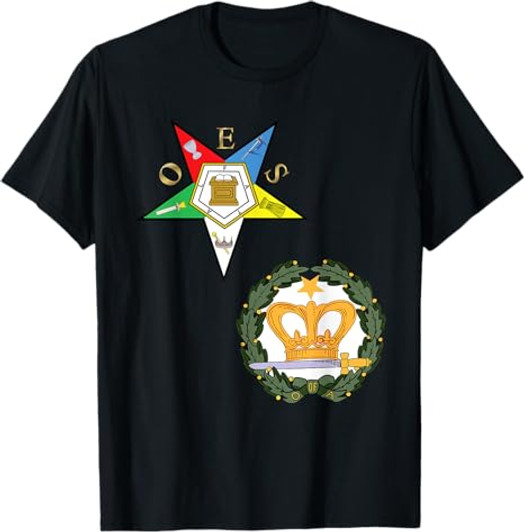 OES Order of the Amaranth Split Eastern Star Sister Chapter T-Shirt