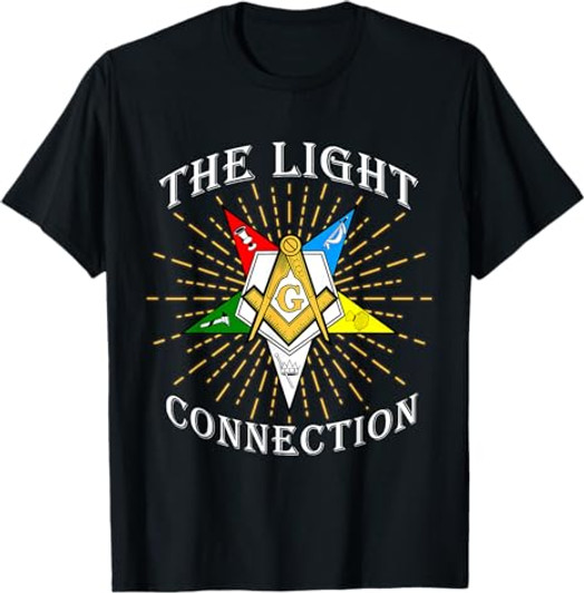OES Masons The Light Connection Worthy Patron Parents' Day T-Shirt