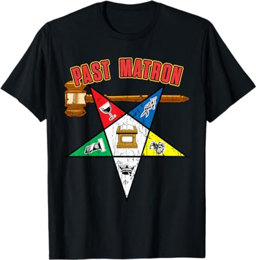 OES Past Matron Vintage Order of Eastern Star Thanksgiving T-Shirt