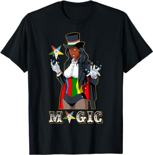 OES Magic Sisters Beautiful Lady Order of the Eastern Star T-Shirt