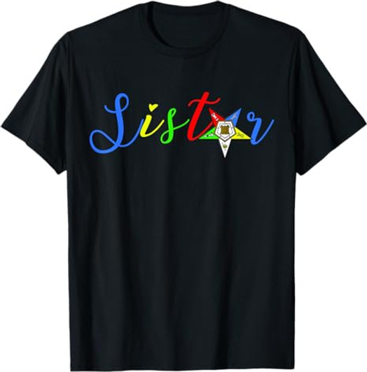 OES Sister Star Colors of the Eastern Star Thanksgiving T-Shirt