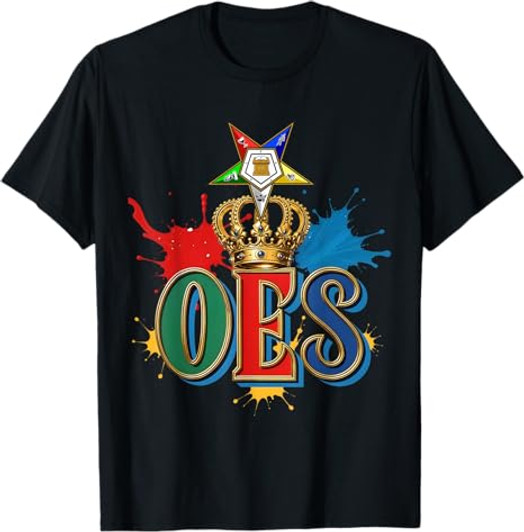 OES Queen Sisters Beautiful Crown Order of the Eastern Star T-Shirt