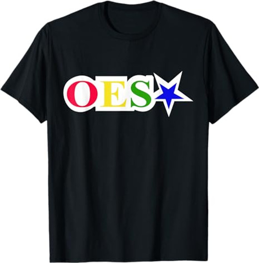 OES Words Star Color Order of The Eastern Star Thanksgiving T-Shirt