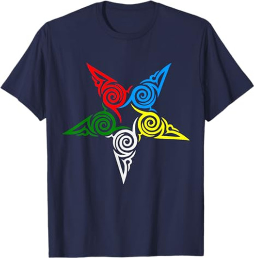 OES Star Symbol Labyrinth of the Eastern Star Parents' Day T-Shirt