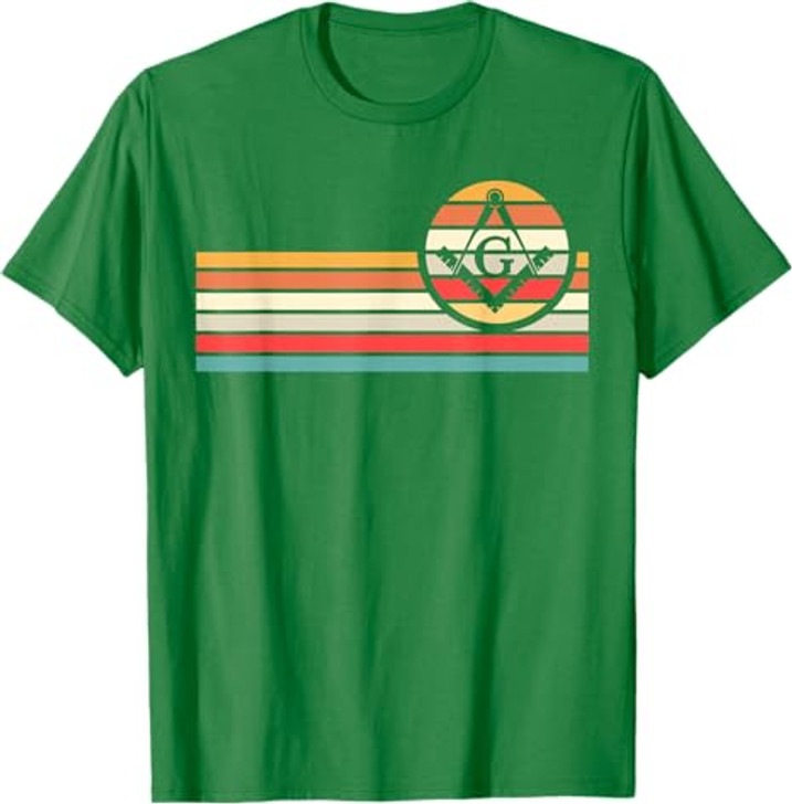 Freemason Masonic Fraternal Freemasonry Square Compass T-Shirt