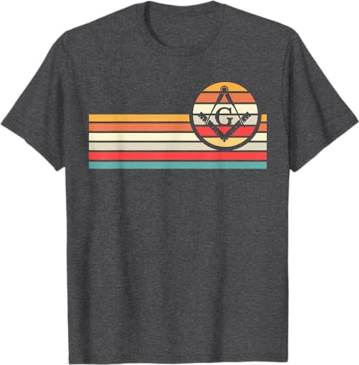 Freemason Masonic Fraternal Freemasonry Square Compass T-Shirt