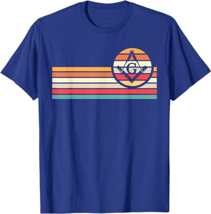 Freemason Masonic Fraternal Freemasonry Square Compass T-Shirt