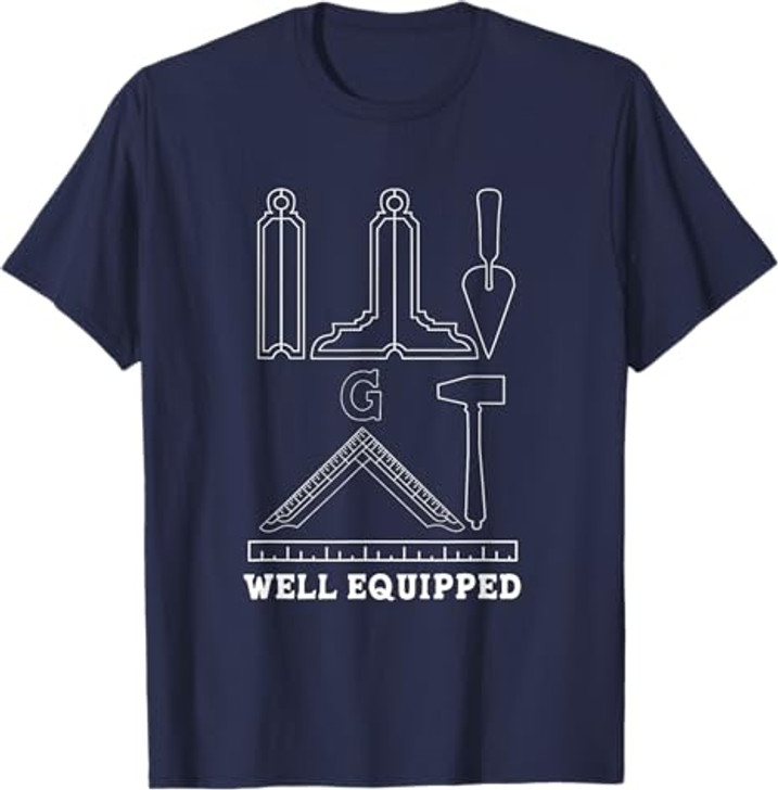 Freemason Well Equipped Masonic Master T-Shirt