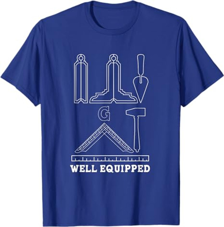 Freemason Well Equipped Masonic Master T-Shirt