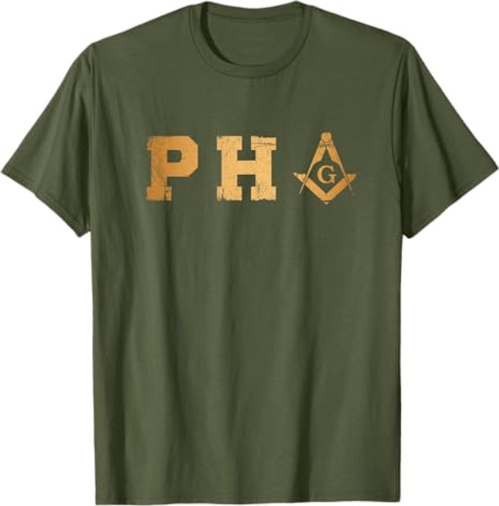 PHA Freemason Prince Hall Mason - Masonic T-Shirt