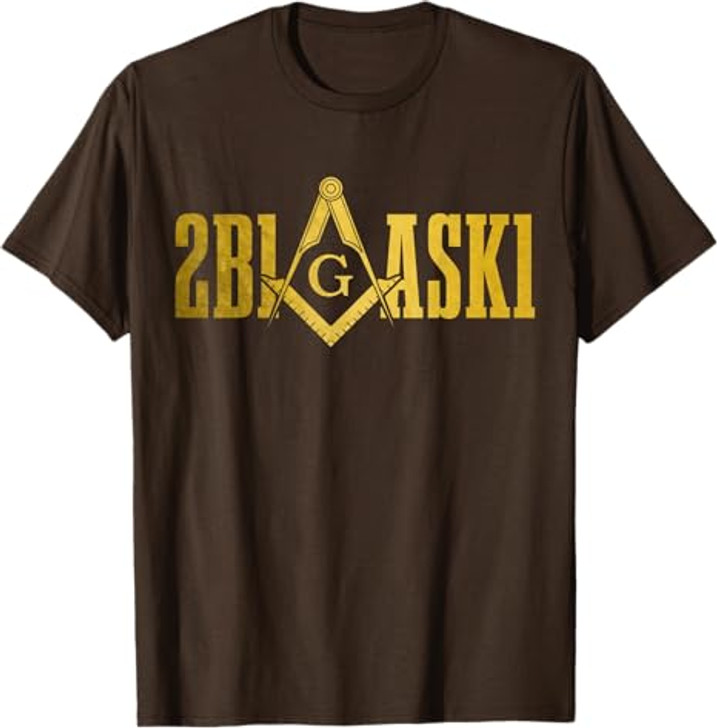 Freemason 2B1ASK1 Mason Masonic Square & Compass T-Shirt