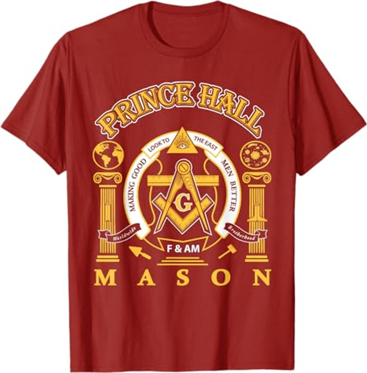Greats Mason: Masonic Prince Hall Masons Presidents Day T-Shirt