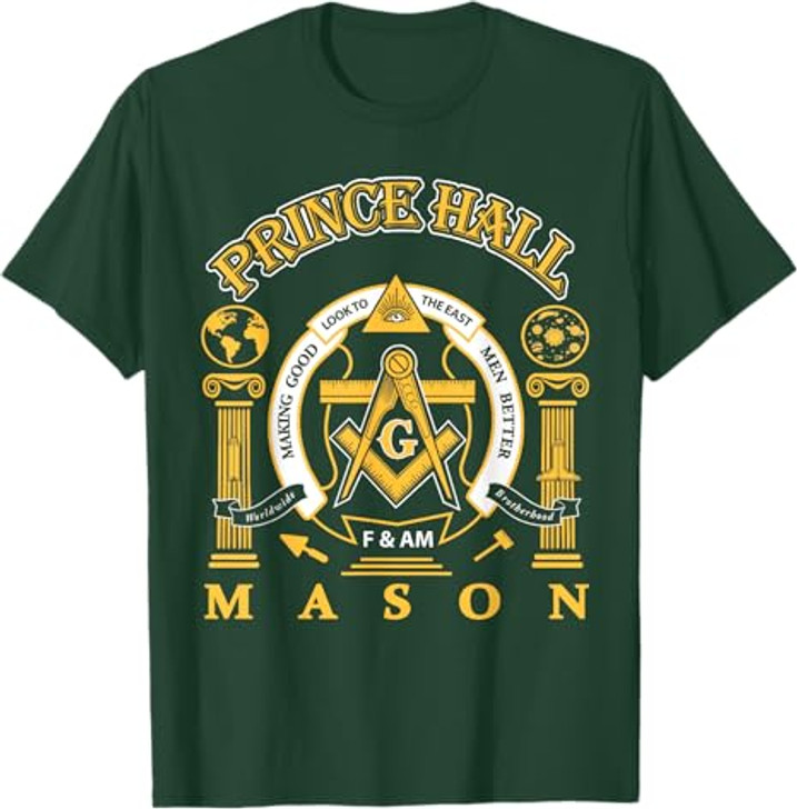 Greats Mason: Masonic Prince Hall Masons Presidents Day T-Shirt