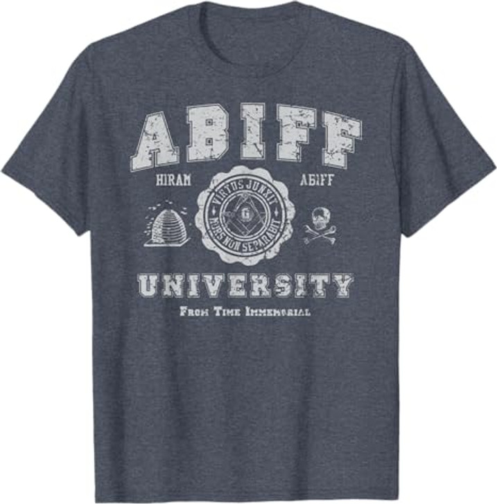 Abiff University, Masonic Tee Shirt T-Shirt