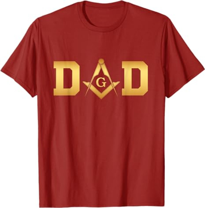 Masonic Dad, Father's Day Gift | Freemason T-Shirt