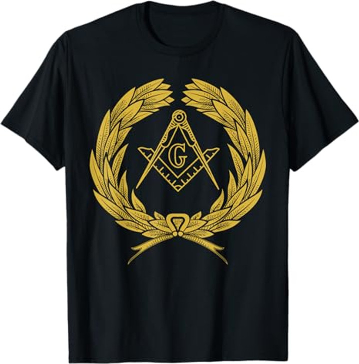 Masonic Freemason Square & Compass Fraternal T-Shirt