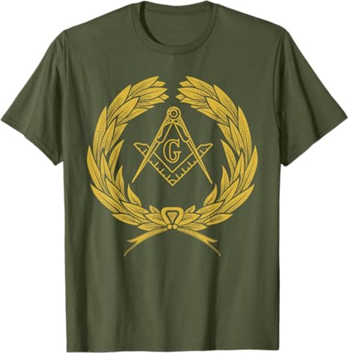 Masonic Freemason Square & Compass Fraternal T-Shirt