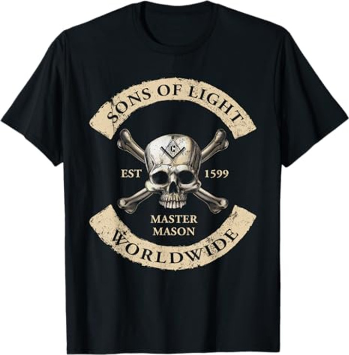 Sons Of Light Worldwide Freemasons T Shirt