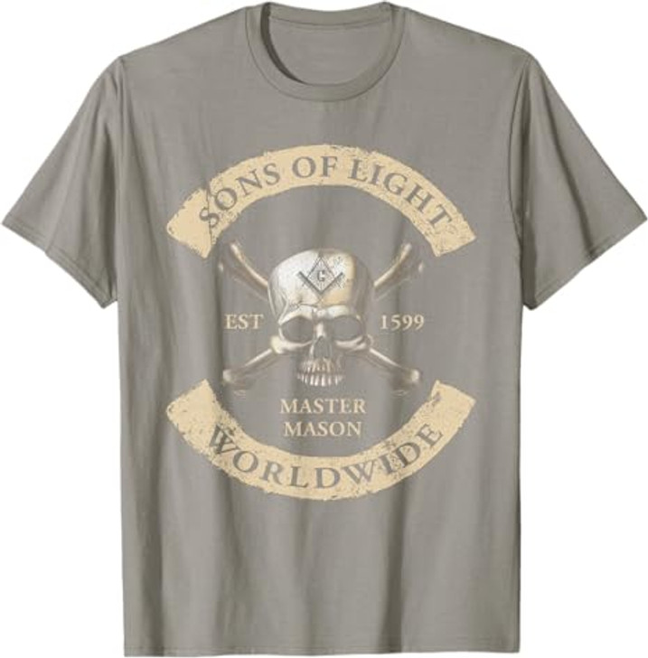 Sons Of Light Worldwide Freemasons T Shirt